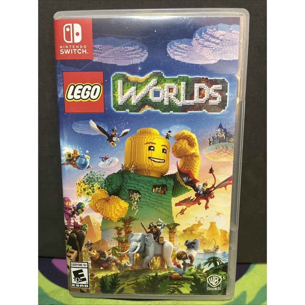 WB Games LEGO Worlds E10+ (NTSC-U/C) for Nintendo Switch - Cartridge & Case